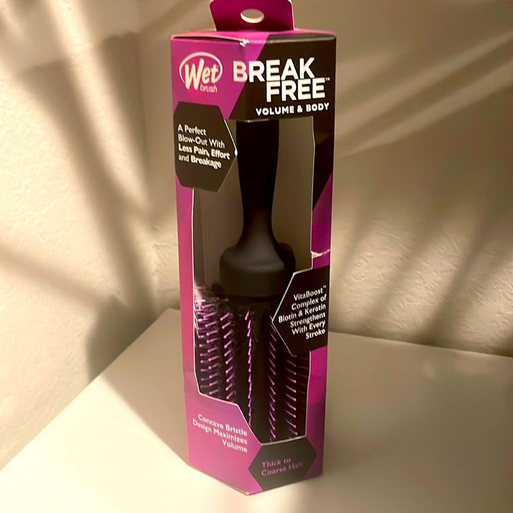 Blowout wet brush